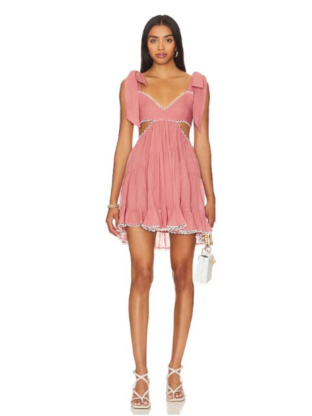 NWOT Tularosa Olynne Mini Dress Pink Sz M